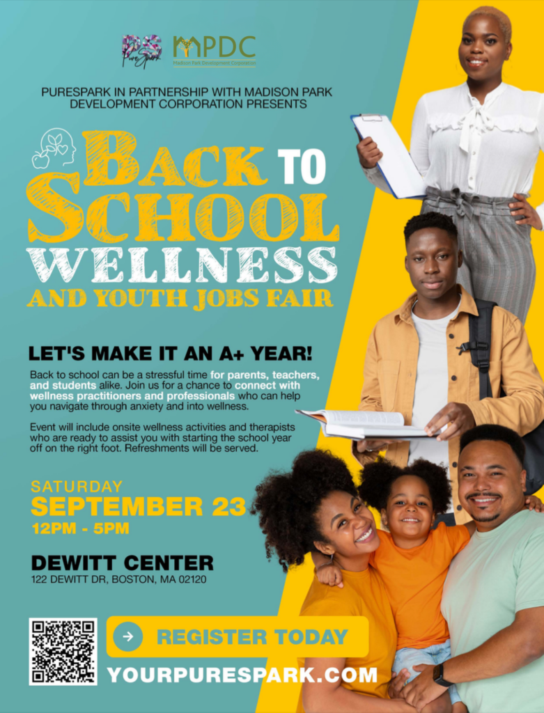 Back to School Wellness and Youth Jobs Fair | Hosted by PureSpark ...